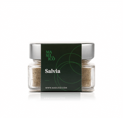 salvia in polvere