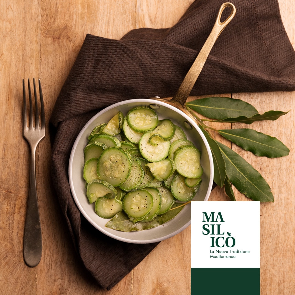 Zucchine all'alloro