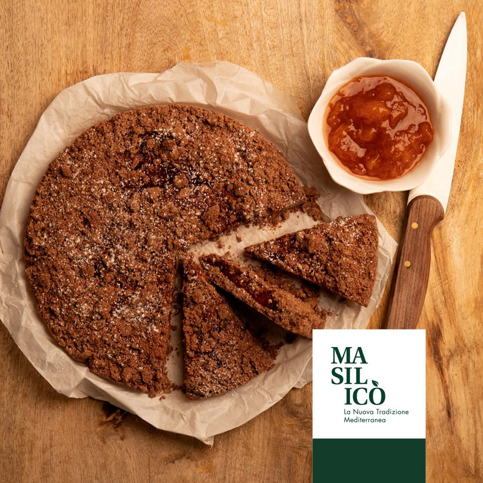 TORTA CACAO E ALBICOCCHE