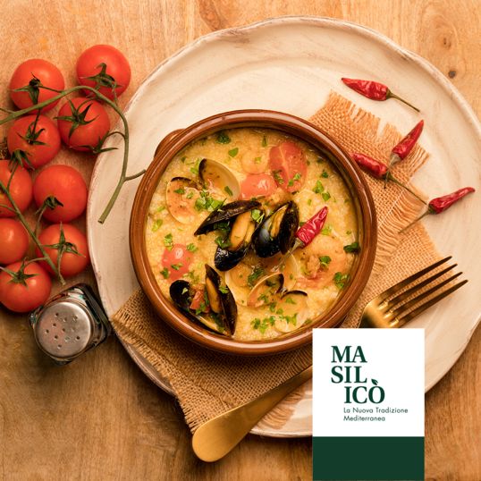 COUS-COUS: VERDURE, FRUTTI DI MARE E PEPERONCINO ﻿