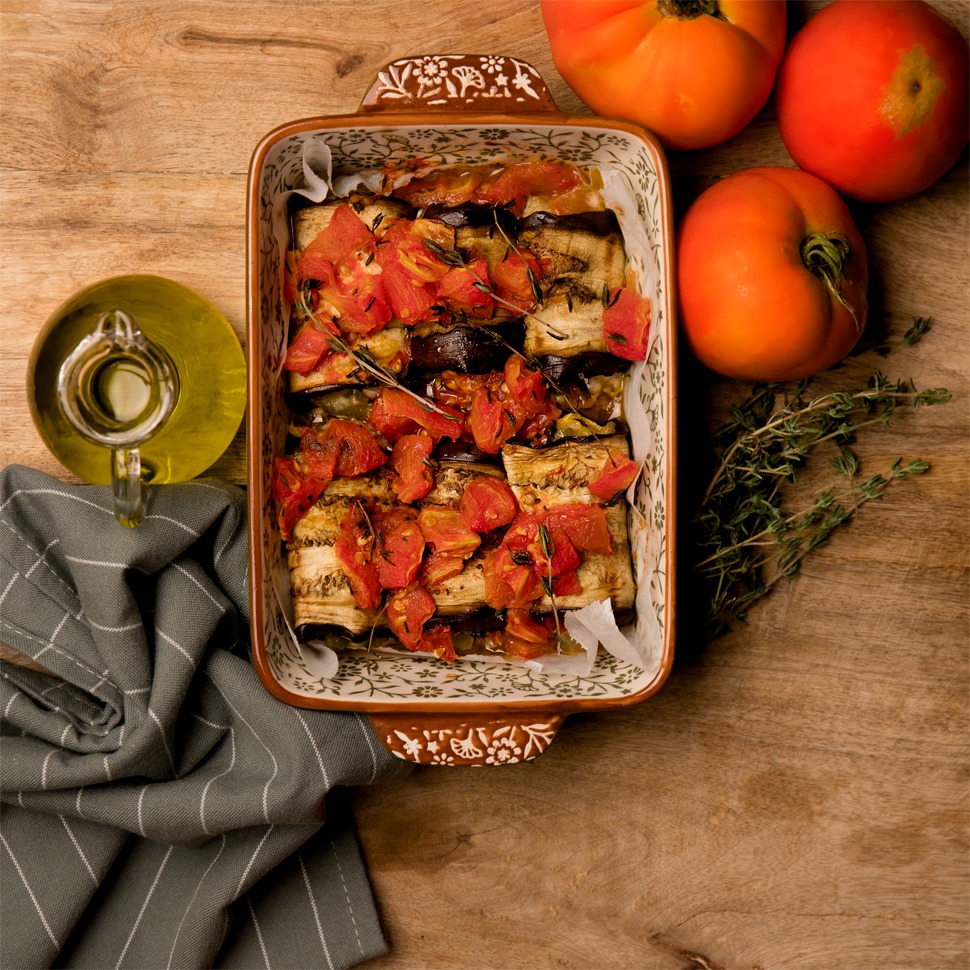 INVOLTINI DI MELANZANE AL TIMO