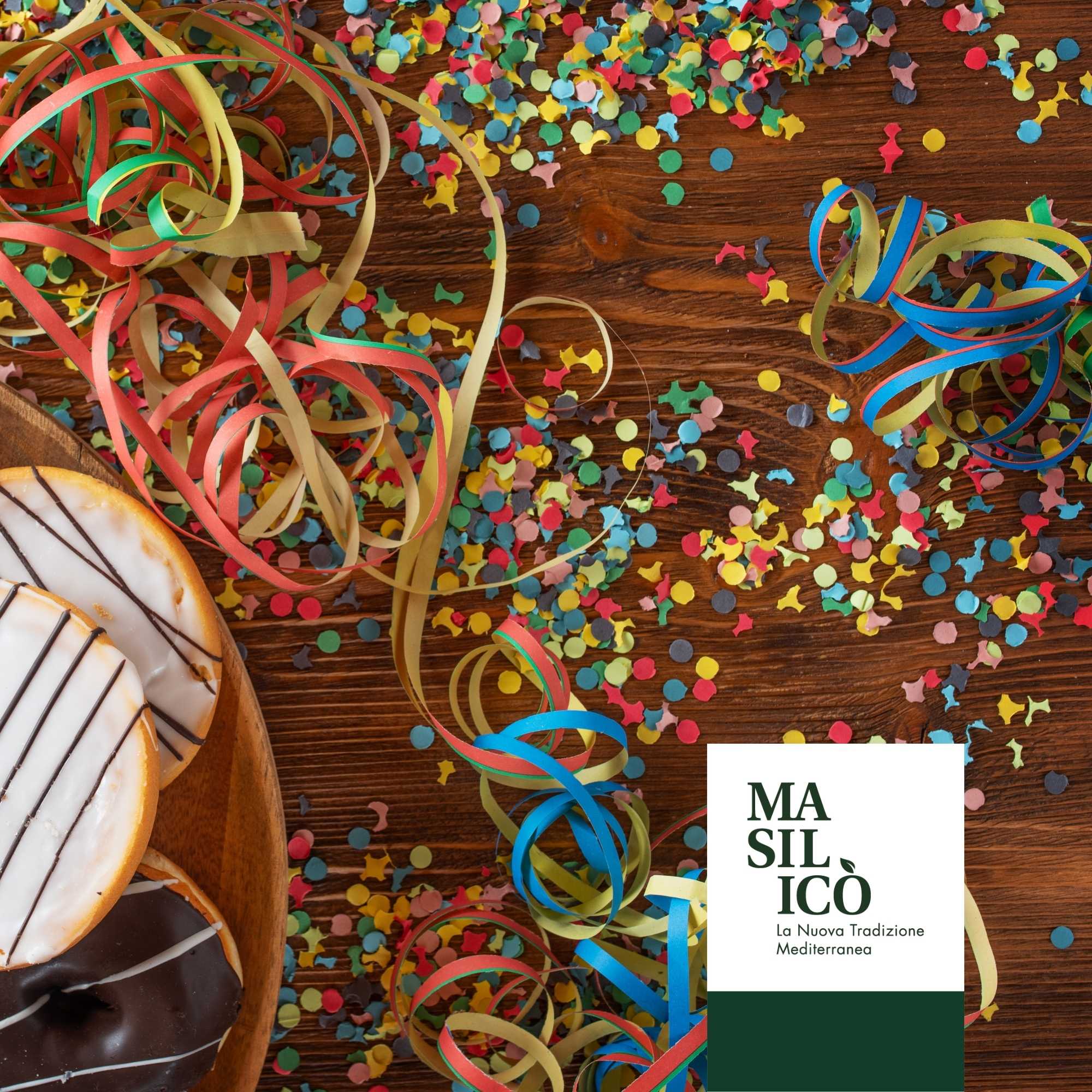 Coriandoli e stelle filanti