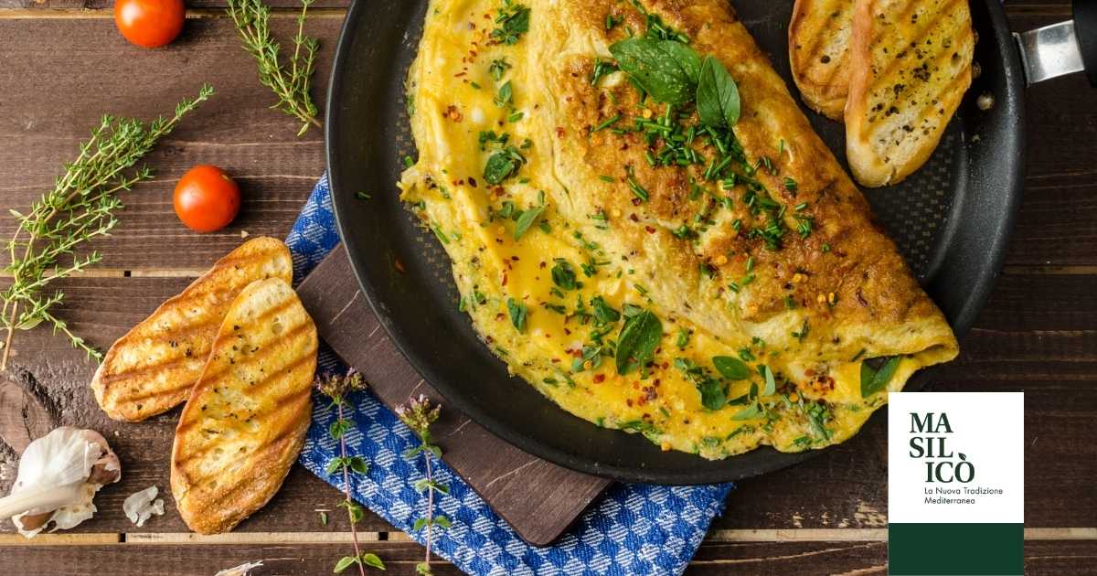 FRITTATA DI PATATE,ERBETTE, CIPOLLE RAMATE GRIGLIATE