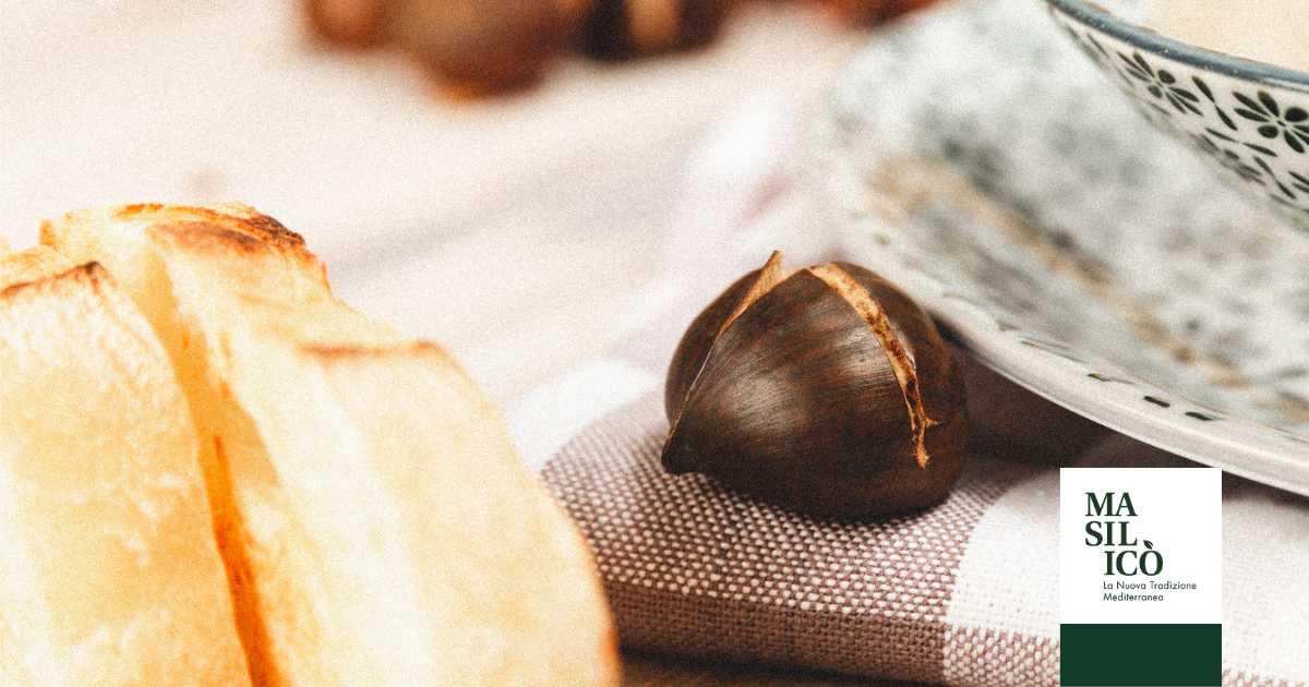 zuppa di castagne e ceci neri